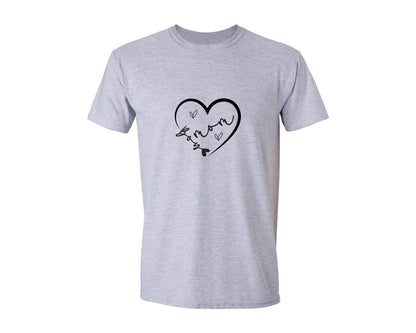 brand:Generic|color:Sports Grey / Athletic Heather|Boy Mom Mothers Day Boy Mom Graphic T-Shirt