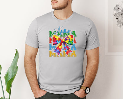 brand:Bella Canvas|color:Sports Grey / Athletic Heather|Autism Awareness Autism Graphic T-Shirt