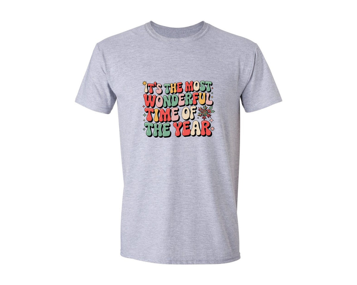 brand:Generic|color:Sports Grey / Athletic Heather|Christmas 2 Graphic T-Shirt