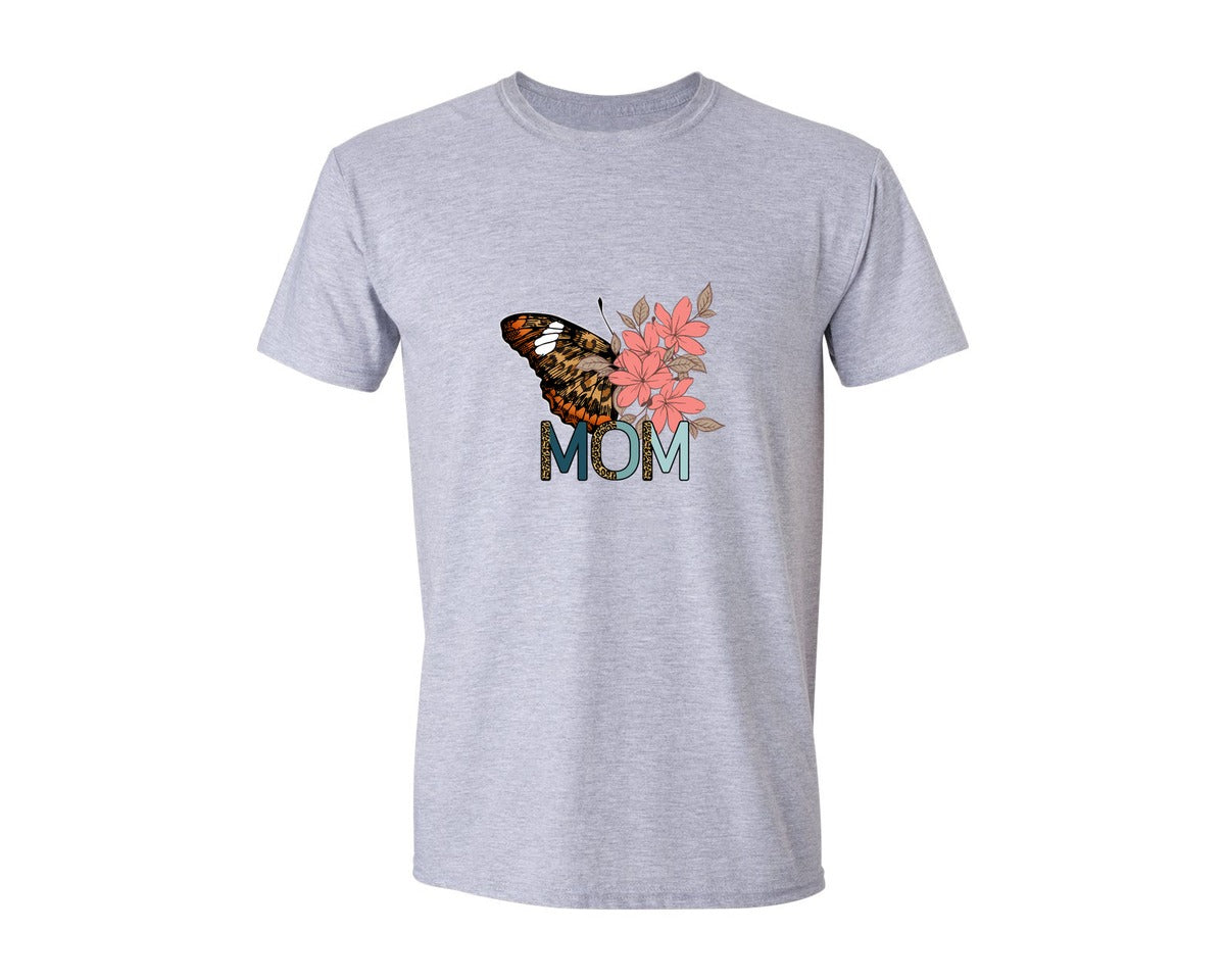 brand:Generic|color:Sports Grey / Athletic Heather|Mothers Day Vintage Mom Graphic T-Shirt