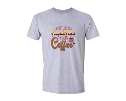 brand:Generic|color:Sports Grey / Athletic Heather|Valentines Day Funny Quotes 2 Graphic T-Shirt