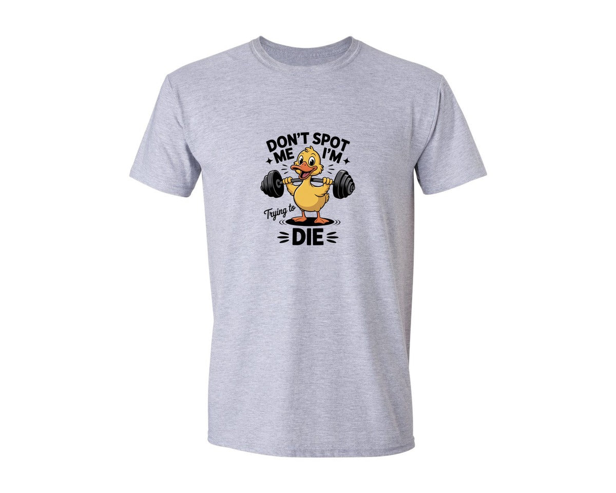 brand:Generic|color:Sports Grey / Athletic Heather|Dont Spot Me Duck 4 Graphic T-Shirt