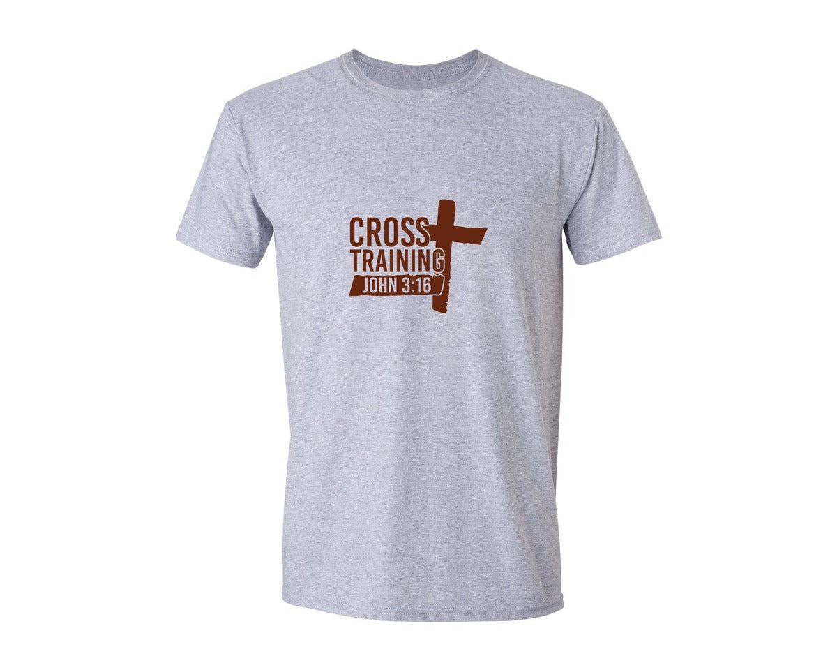 brand:Generic|color:Sports Grey / Athletic Heather|Cross Training Christian Mens Shir Graphic T-Shirt