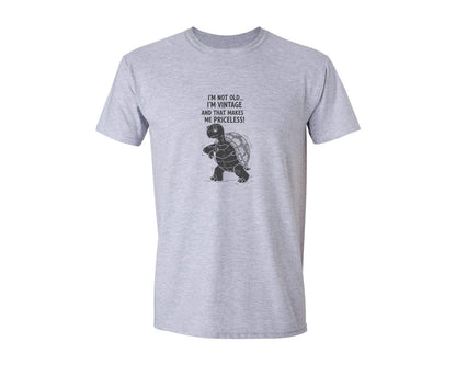 brand:Generic|color:Sports Grey / Athletic Heather|Im Not Old Im Vintage And That Makes Graphic T-Shirt