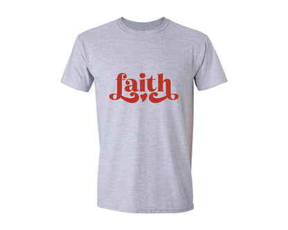brand:Generic|color:Sports Grey / Athletic Heather|Faith Boho Self Christian Quot Graphic T-Shirt