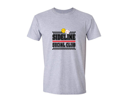 brand:Generic|color:Sports Grey / Athletic Heather|Sideline Social Club 2 Graphic T-Shirt