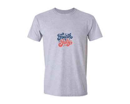 brand:Generic|color:Sports Grey / Athletic Heather|4Th Of July 15 Graphic T-Shirt