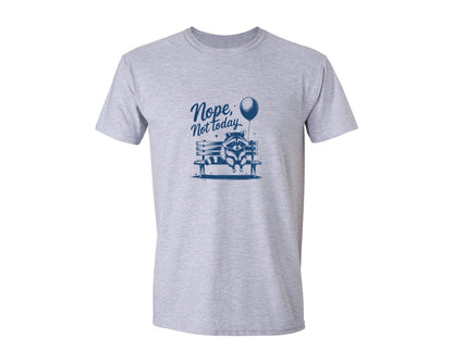brand:Generic|color:Sports Grey / Athletic Heather|Nope Not Today Design 47 Graphic T-Shirt