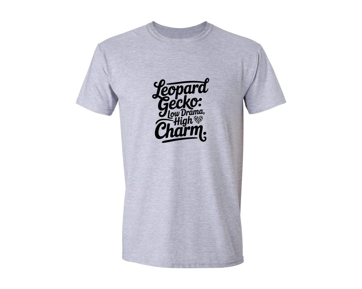 brand:Generic|color:Sports Grey / Athletic Heather|Leopard Gecko 3 Graphic T-Shirt