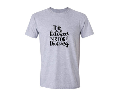 brand:Generic|color:Sports Grey / Athletic Heather|Home Cooking Funny Kitchen T Shirt Graphic T-Shirt