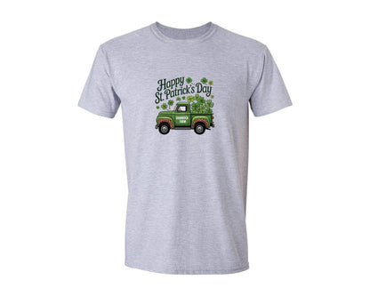 brand:Generic|color:Sports Grey / Athletic Heather|St Patricks Day Truck 2 Graphic T-Shirt