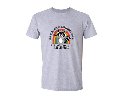 brand:Generic|color:Sports Grey / Athletic Heather|Your Little Ray Of Sarcastic Sunshine 10 Graphic T-Shirt