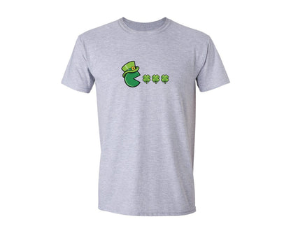 brand:Generic|color:Sports Grey / Athletic Heather|Shamrock Funny Leprechaun Graphic T-Shirt