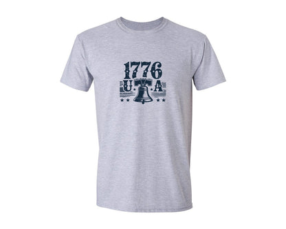brand:Generic|color:Sports Grey / Athletic Heather|1776 Usa 4Th Of July Shirt Patriotic Graphic T-Shirt