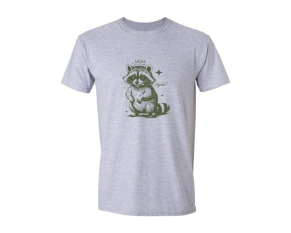 brand:Generic|color:Sports Grey / Athletic Heather|Sarcasm Mothers Day Raccoon 5 Graphic T-Shirt