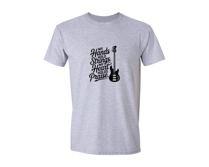 brand:Generic|color:Sports Grey / Athletic Heather|Bass Guitar 2 Graphic T-Shirt