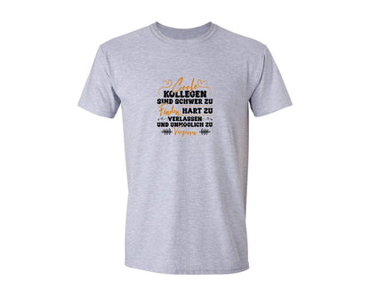 brand:Generic|color:Sports Grey / Athletic Heather|Coole Kollegen Family T Shirt Design Graphic T-Shirt