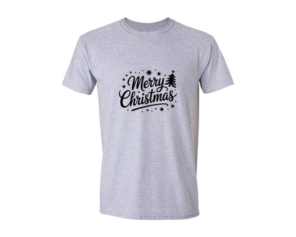 brand:Generic|color:Sports Grey / Athletic Heather|Merry Christmas Christmas Pn Graphic T-Shirt
