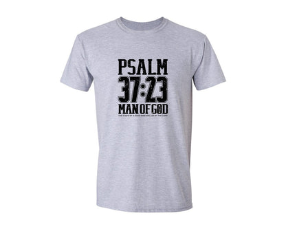 brand:Generic|color:Sports Grey / Athletic Heather|Man Of God Graphic T-Shirt