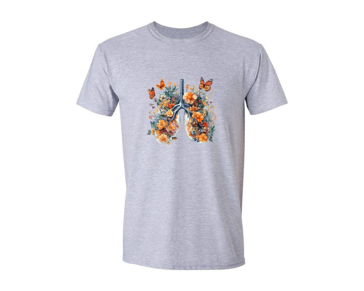 brand:Generic|color:Sports Grey / Athletic Heather|Yhwh Lungs Christian Pngname Of God 2 Graphic T-Shirt