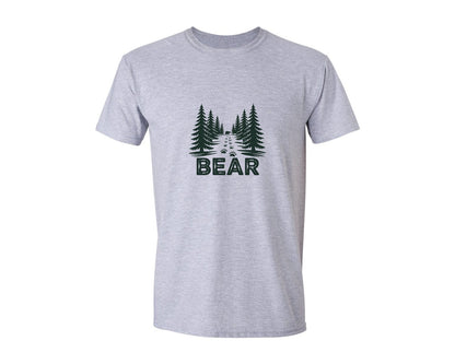 brand:Generic|color:Sports Grey / Athletic Heather|Retro Adventure Bear Graphic T-Shirt
