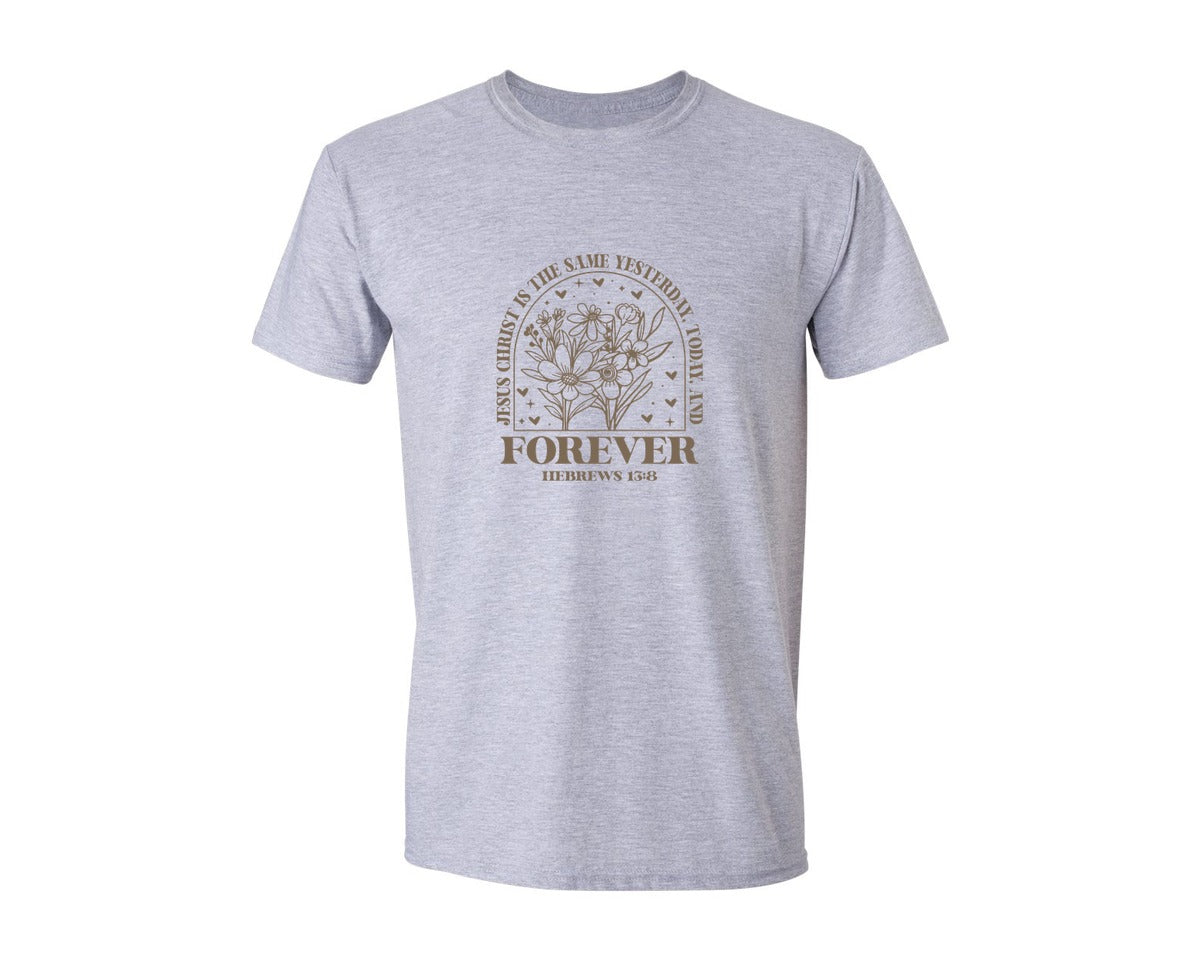 brand:Generic|color:Sports Grey / Athletic Heather|Vintage Faith Based Christian Graphic T-Shirt
