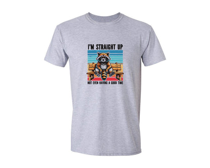 brand:Generic|color:Sports Grey / Athletic Heather|Raccoon Raccoon Shirt Design Graphic T-Shirt