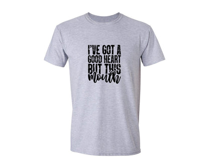 brand:Generic|color:Sports Grey / Athletic Heather|Sarcastic Quotes Funny Graphic T-Shirt