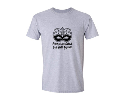brand:Generic|color:Sports Grey / Athletic Heather|Sarcastic Mardi Gras Of 15 Graphic T-Shirt