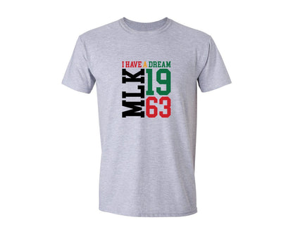 brand:Generic|color:Sports Grey / Athletic Heather|I Have A Dream Mlk 1963 T Shirt Graphic T-Shirt