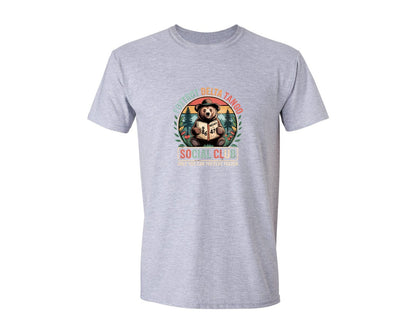brand:Generic|color:Sports Grey / Athletic Heather|Foxtrot Delta Tango Social Club 2 Graphic T-Shirt
