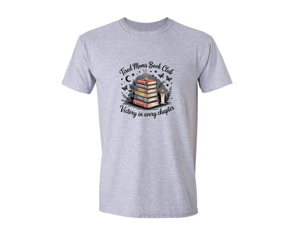 brand:Generic|color:Sports Grey / Athletic Heather|Funny Tired Moms Book Club Shirt Bookis Graphic T-Shirt