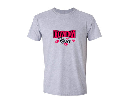 brand:Generic|color:Sports Grey / Athletic Heather|Country Western Valentines Day Graphic T-Shirt