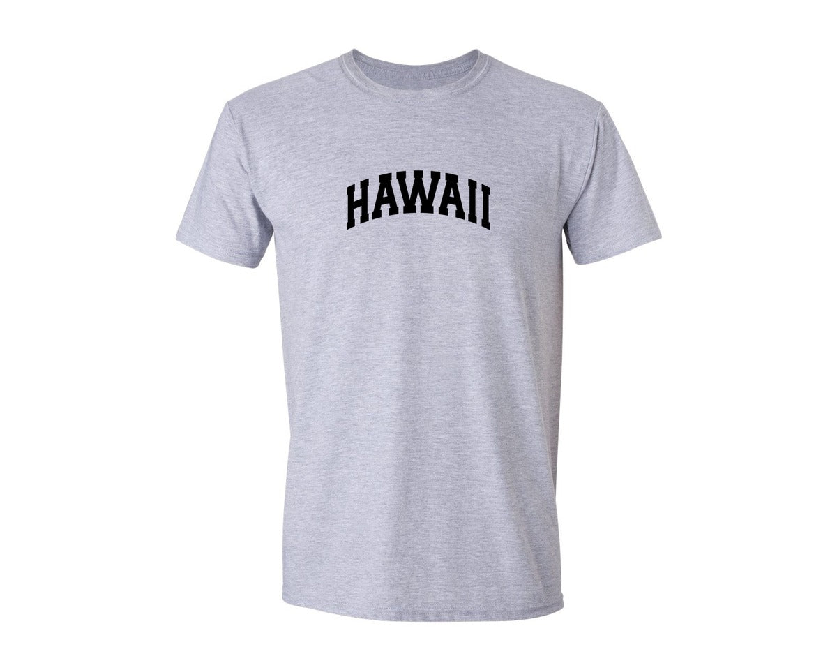 brand:Generic|color:Sports Grey / Athletic Heather|Hawaii Usa City State Shirt Graphic T-Shirt