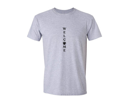brand:Generic|color:Sports Grey / Athletic Heather|Welcome Porch Sign 22 Graphic T-Shirt
