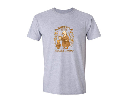 brand:Generic|color:Sports Grey / Athletic Heather|Funny Retro Mom Silly Goose Motherhood Graphic T-Shirt