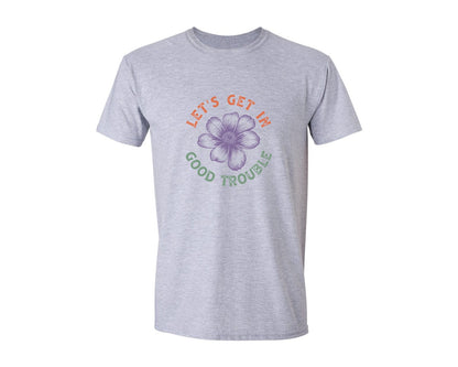 brand:Generic|color:Sports Grey / Athletic Heather|Resistance T Shirt John Lewis Quote Tee Graphic T-Shirt