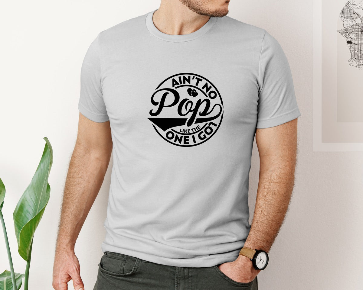brand:Bella Canvas|color:Sports Grey / Athletic Heather|Aint No Pop Like The One I Got Shirt Graphic T-Shirt