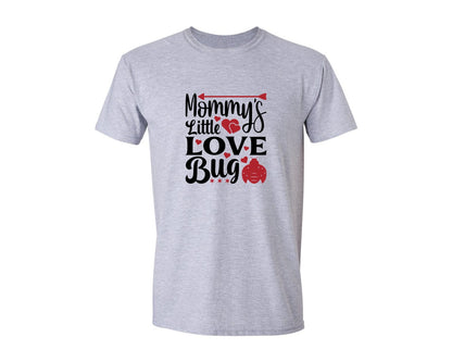 brand:Generic|color:Sports Grey / Athletic Heather|Mommys Little Love Bug 14 Februa Graphic T-Shirt