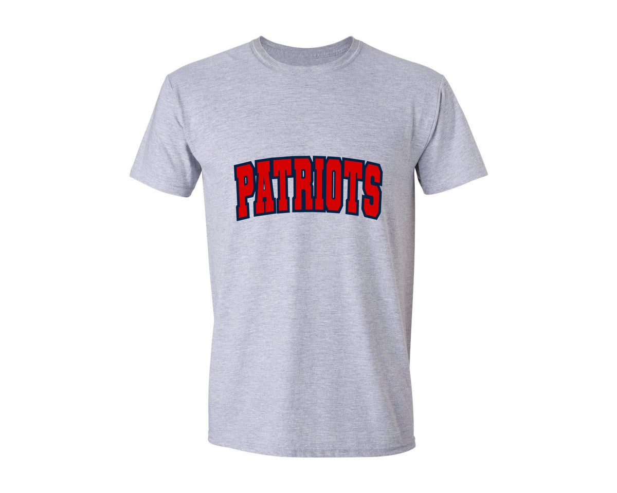 brand:Generic|color:Sports Grey / Athletic Heather|Patriots 2 Graphic T-Shirt