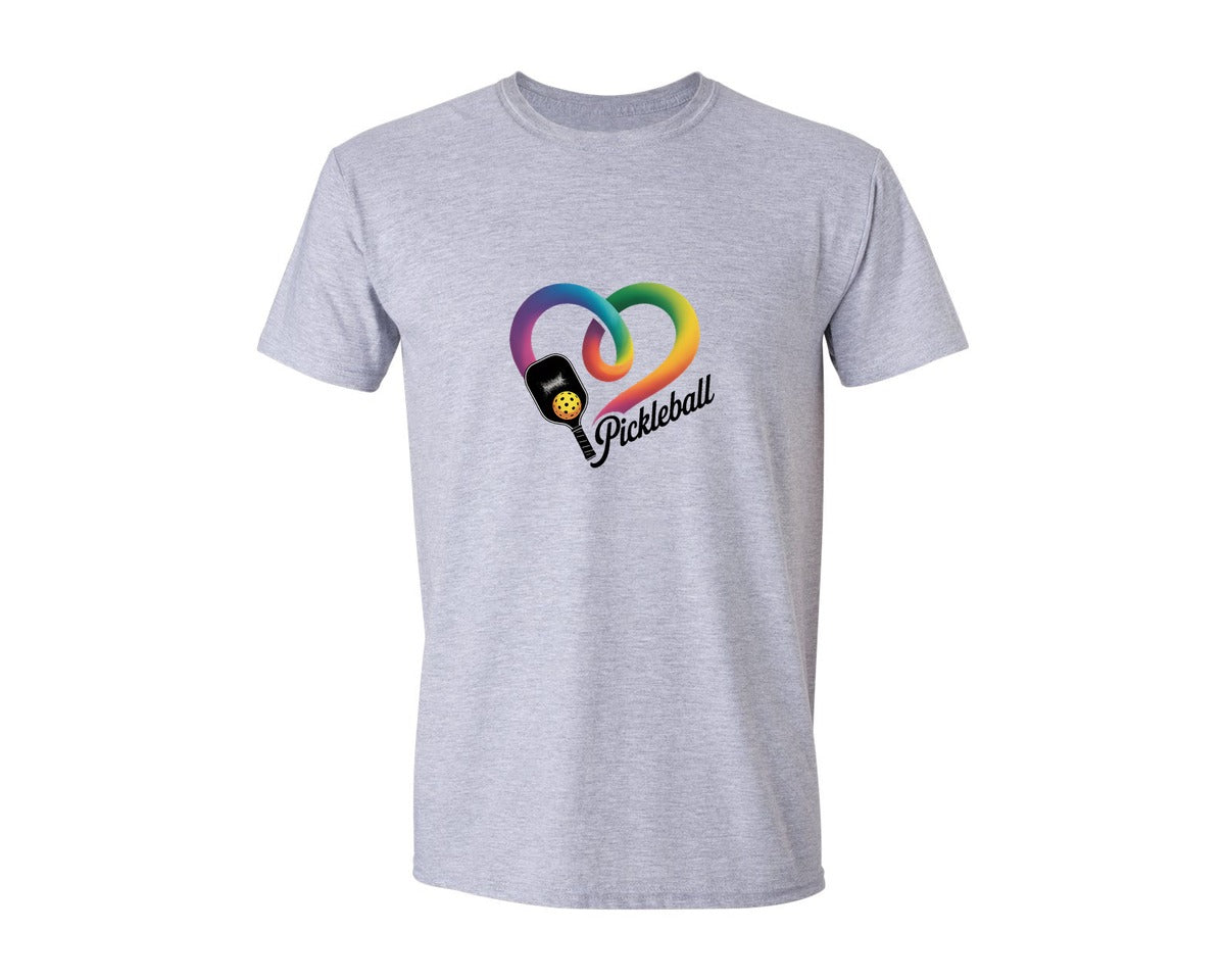 brand:Generic|color:Sports Grey / Athletic Heather|Pickleball Lover T Shirt Design 6 Graphic T-Shirt