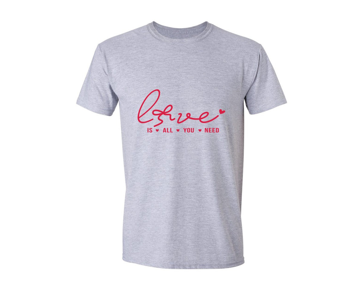 brand:Generic|color:Sports Grey / Athletic Heather|Valentines Day Love Coquette Graphic T-Shirt