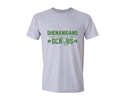 brand:Generic|color:Sports Grey / Athletic Heather|St Patricks Day Shenanigans 2 Graphic T-Shirt