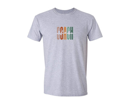 brand:Generic|color:Sports Grey / Athletic Heather|Baby Reveal Wife Mom Coach Mothers Day Graphic T-Shirt