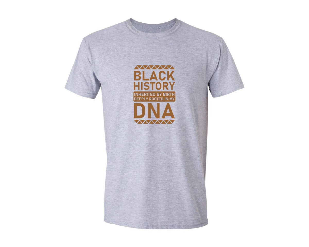 brand:Generic|color:Sports Grey / Athletic Heather|Black History Month 599 Graphic T-Shirt