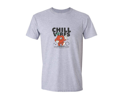 brand:Generic|color:Sports Grey / Athletic Heather|Retro Cartoon Cherry Character Design Graphic T-Shirt