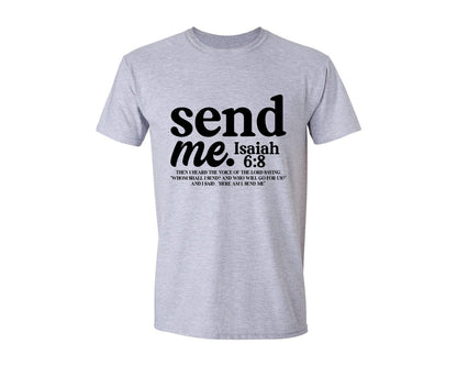 brand:Generic|color:Sports Grey / Athletic Heather|Send Me Your 41 Is Coming 3 Graphic T-Shirt
