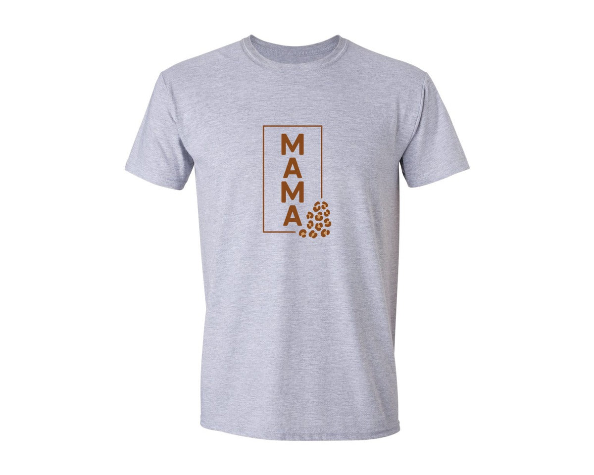 brand:Generic|color:Sports Grey / Athletic Heather|Mama Mothers Day Graphic T-Shirt