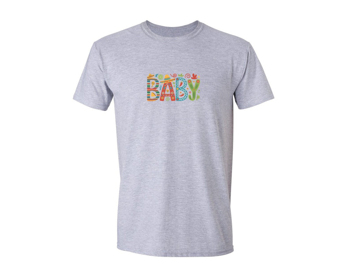 brand:Generic|color:Sports Grey / Athletic Heather|Baby Fiesta Cute Cinco De Mayo Graphic T-Shirt
