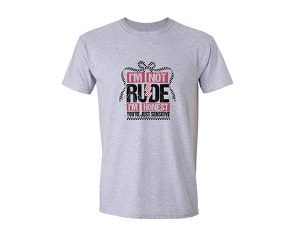 brand:Generic|color:Sports Grey / Athletic Heather|Im Not Rude Snarky Sarcastic 2 Graphic T-Shirt